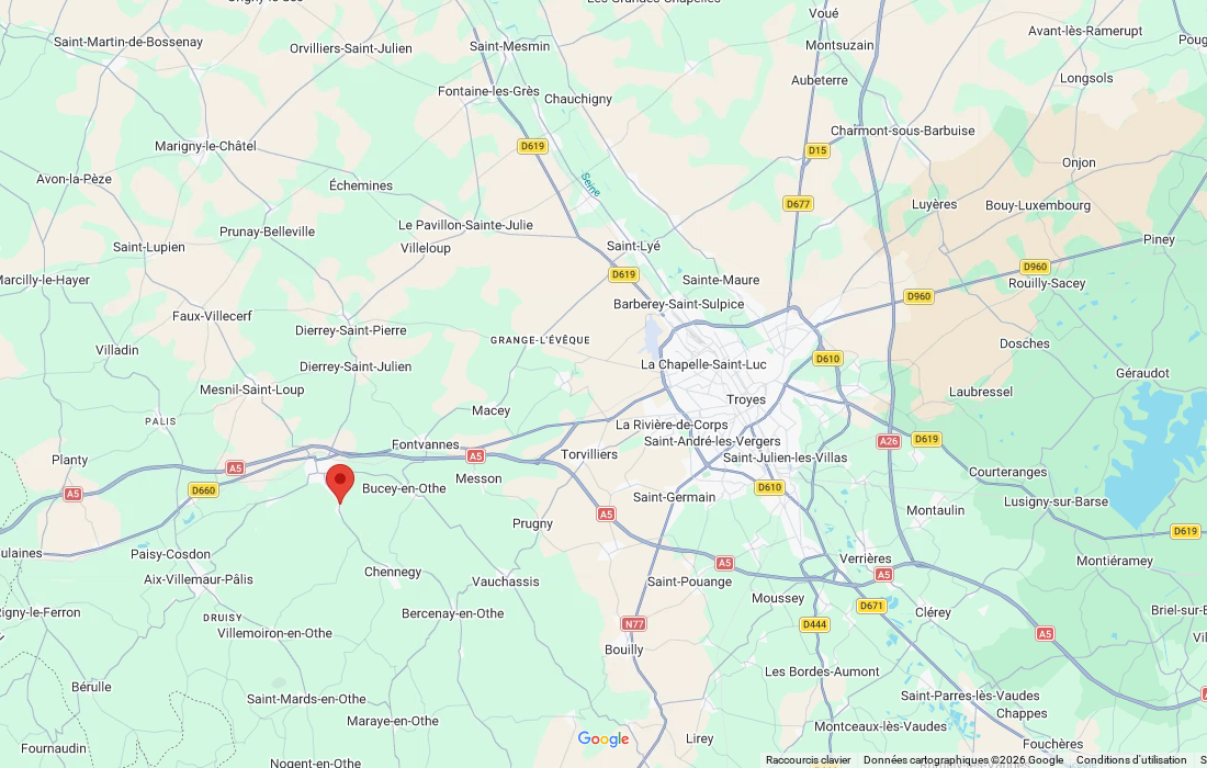 44 rue Caroujat Borgniat, 10190 Estissac, France